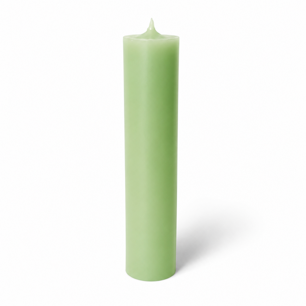 Lumânare din parafină pentru cununie și botez, 35 cm, culoare verde NR. 11 - 35070 VERDE