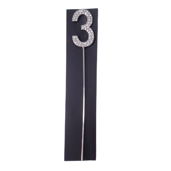 Topper pentru tort cifra ”3” - ROC P100