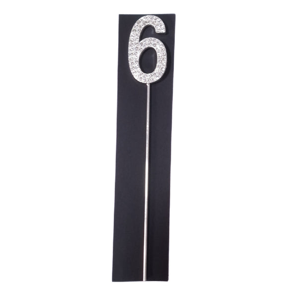 Topper pentru tort cifra ”6” - ROC P100
