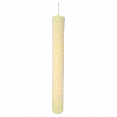 Lumânare tip gheață pentru cununie și botez, culoare crem - 40048 ST CREM