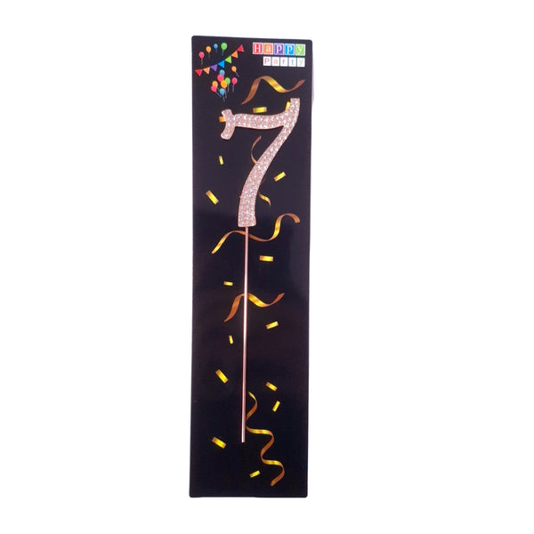 Topper pentru tort cifra ”7” - ROC P102