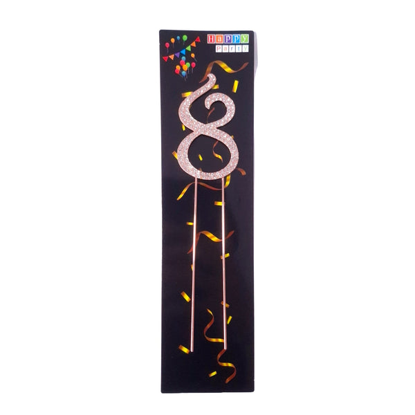 Topper pentru tort cifra ”8” - ROC P102