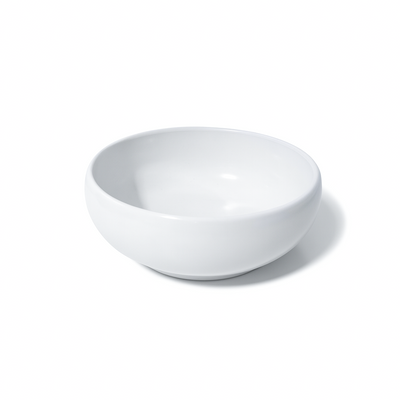 Vas decorativ din plastic, culoare alb - ROC 92