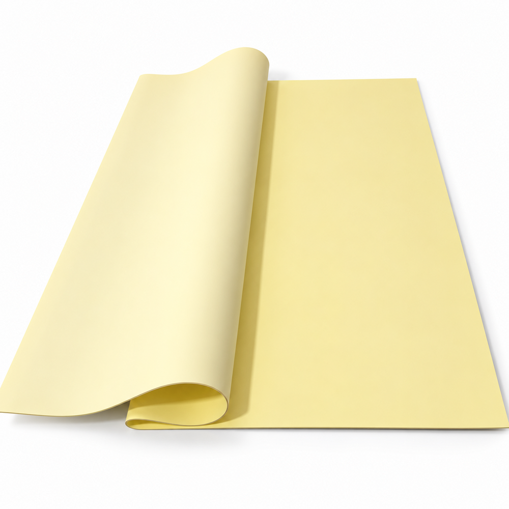 Hojas de celofán de doble cara, 58 × 58 cm, set de 20 hojas — Amarillo / Naranja R52