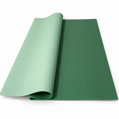 Fogli in cellophane bifacciale, 58 × 58 cm, set 20 fogli — Giallo / Arancione R52