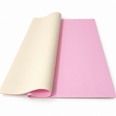 Fogli in cellophane bifacciale, 58 × 58 cm, set 20 fogli — Giallo / Arancione R52