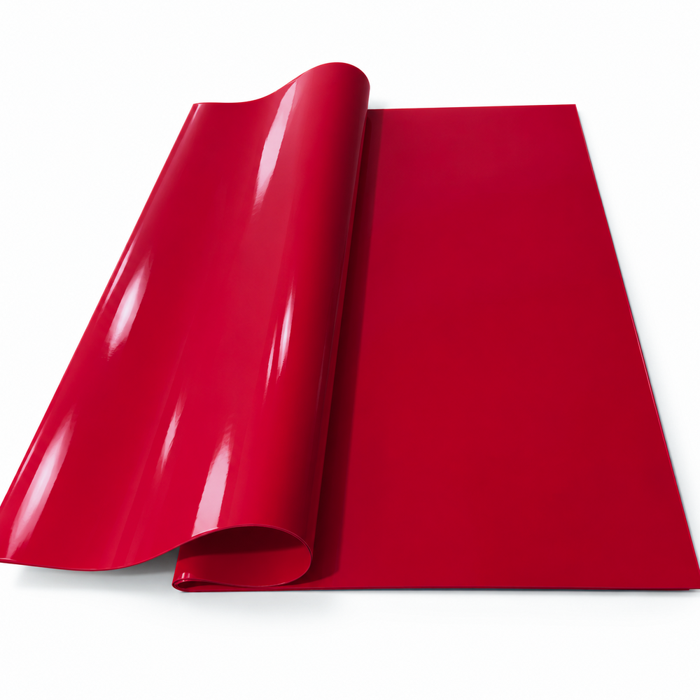 Coli celofan uni, 58 × 58 cm, set 20 coli — Rosu YS037