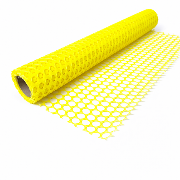 Rolă ambalaj tip dantelă perforată, culoare galben - ROC A30