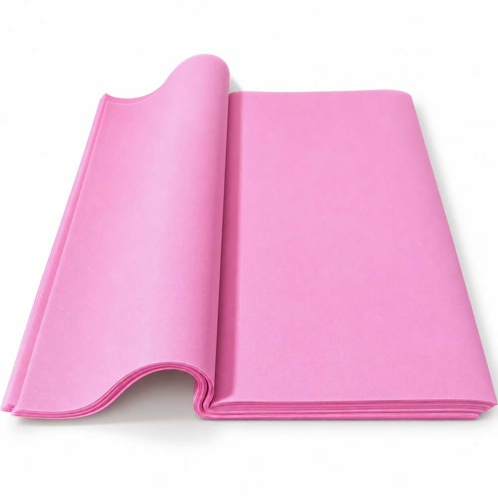 Hojas de celofán con diseño periódico, 58 × 58 cm, set de 20 hojas — Lila claro