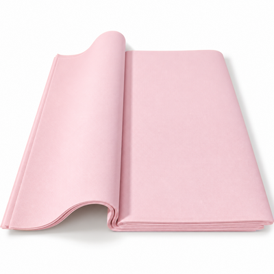Zeitungsmuster-Cellophanbögen, 58 × 58 cm, 20-Bogen-Set — Helllila