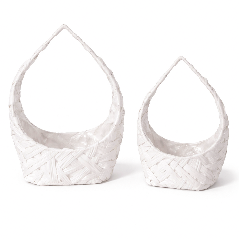 Set 2 coșuri decorative din PVC - ROC CO19