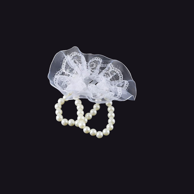 Set 10 Bratari din margele pentru domnisoare de onoare/nase, culoare alb - ROC B