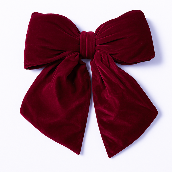 Fundă din catifea pentru aranjamente și decoruri, culoare grena, 27x37 cm - ROC Z42-1