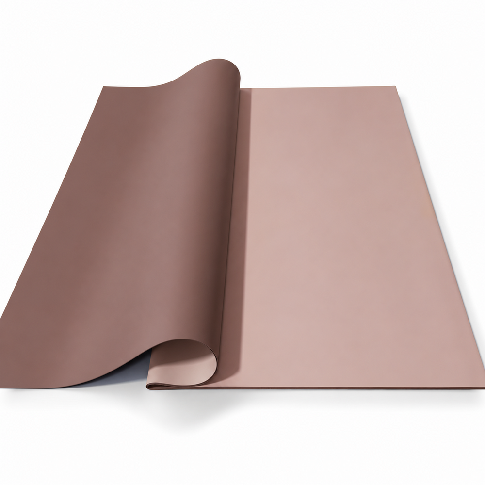 Fogli di cellophane double-face, 58 × 58 cm, set di 20 fogli — Marrone scuro / Marrone chiaro OY035