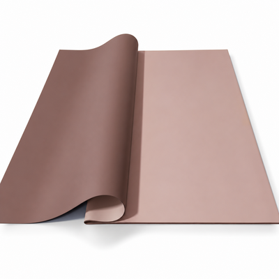 Fogli di cellophane double-face, 58 × 58 cm, set di 20 fogli — Marrone scuro / Marrone chiaro OY035