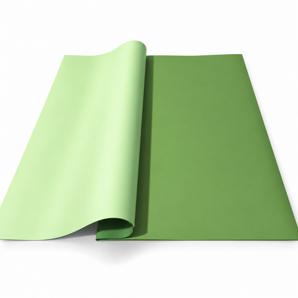 Coli celofan cu două fețe, 58 × 58 cm, set 20 coli — Verde / Vernil OY026