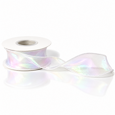 Bandă decorativă din organza „RAINBOW”, 4 cm