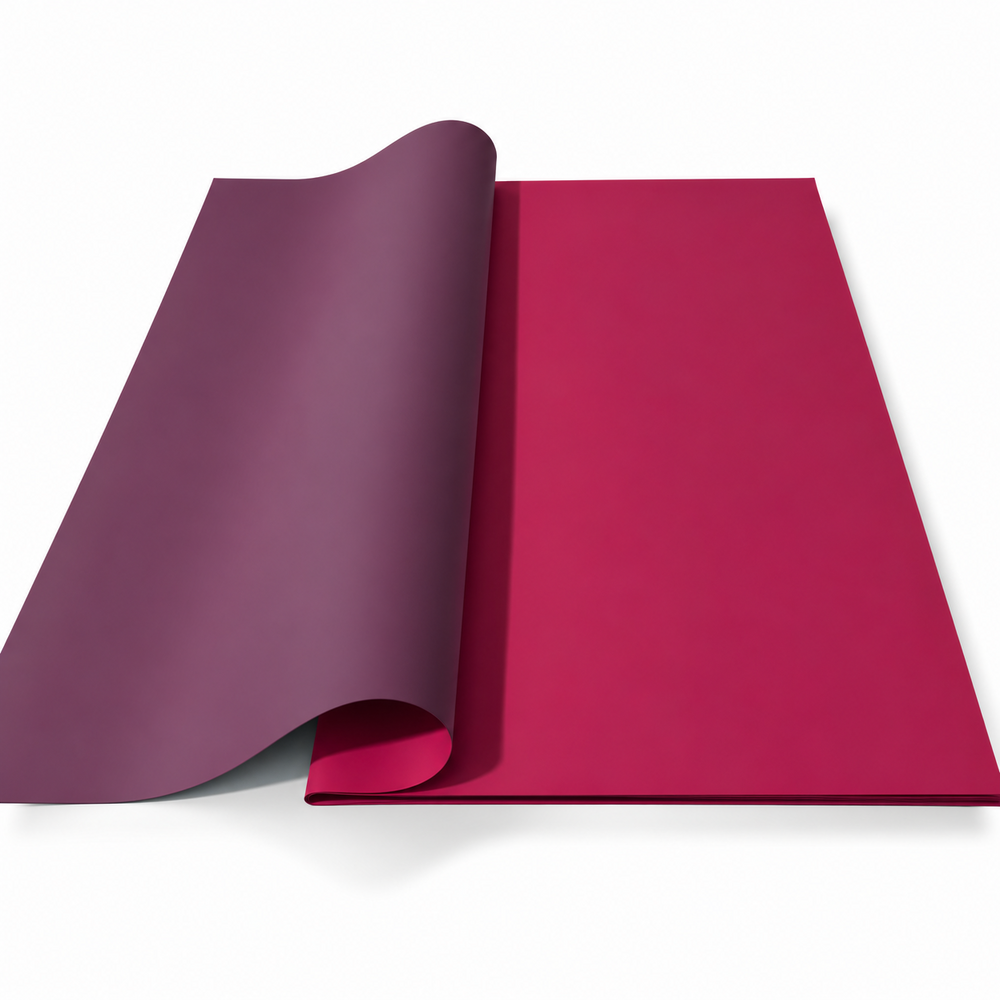 Coli celofan cu două fețe, 58 × 58 cm, set 20 coli — Grena / Mov J04