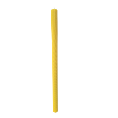 Lumânare din ceară de albine tip fagure, înălțime 70 cm, diametrul 3,5 cm - 70035 FAGURE