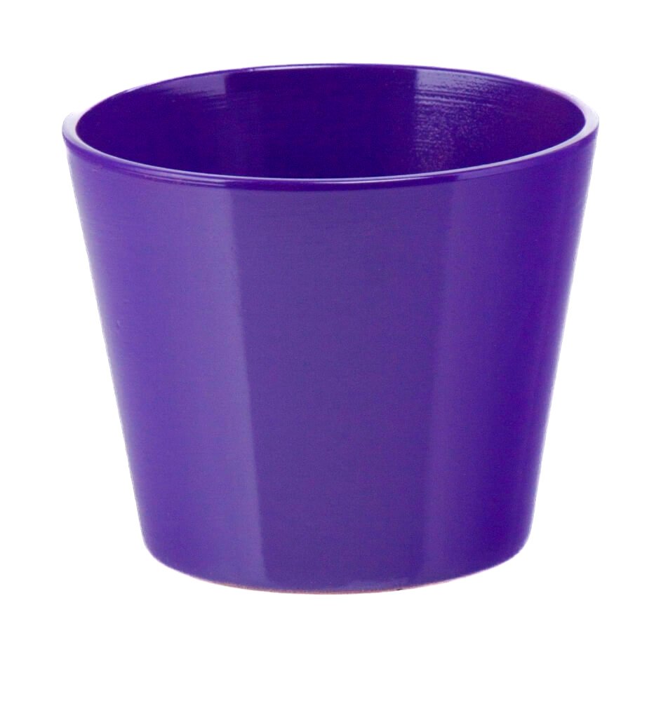Ghiveci din ceramica, culoare mov - ROC GHIV1